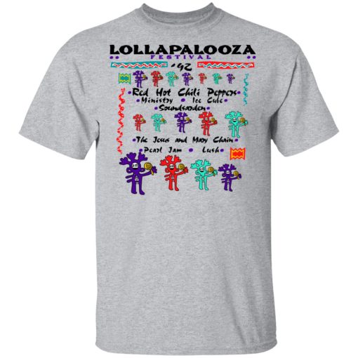 Lollapalooza Festival 1992 T-Shirts, Hoodies, Long Sleeve 5