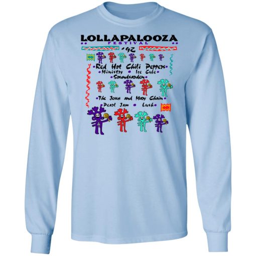 Lollapalooza Festival 1992 T-Shirts, Hoodies, Long Sleeve 17