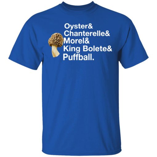 The Mushroom Forager Oyster & Chanterelle & Morel & King Bolete & Puffball T-Shirts, Hoodies, Long Sleeve 7