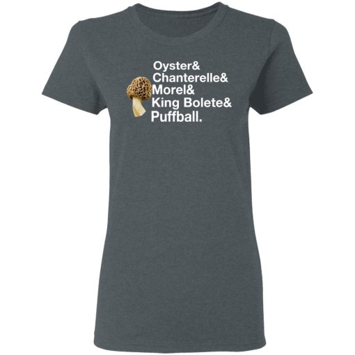 The Mushroom Forager Oyster & Chanterelle & Morel & King Bolete & Puffball T-Shirts, Hoodies, Long Sleeve 11