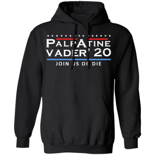 Palpatine Vader 2020 Join Us Or Die T-Shirts, Hoodies, Long Sleeve 19