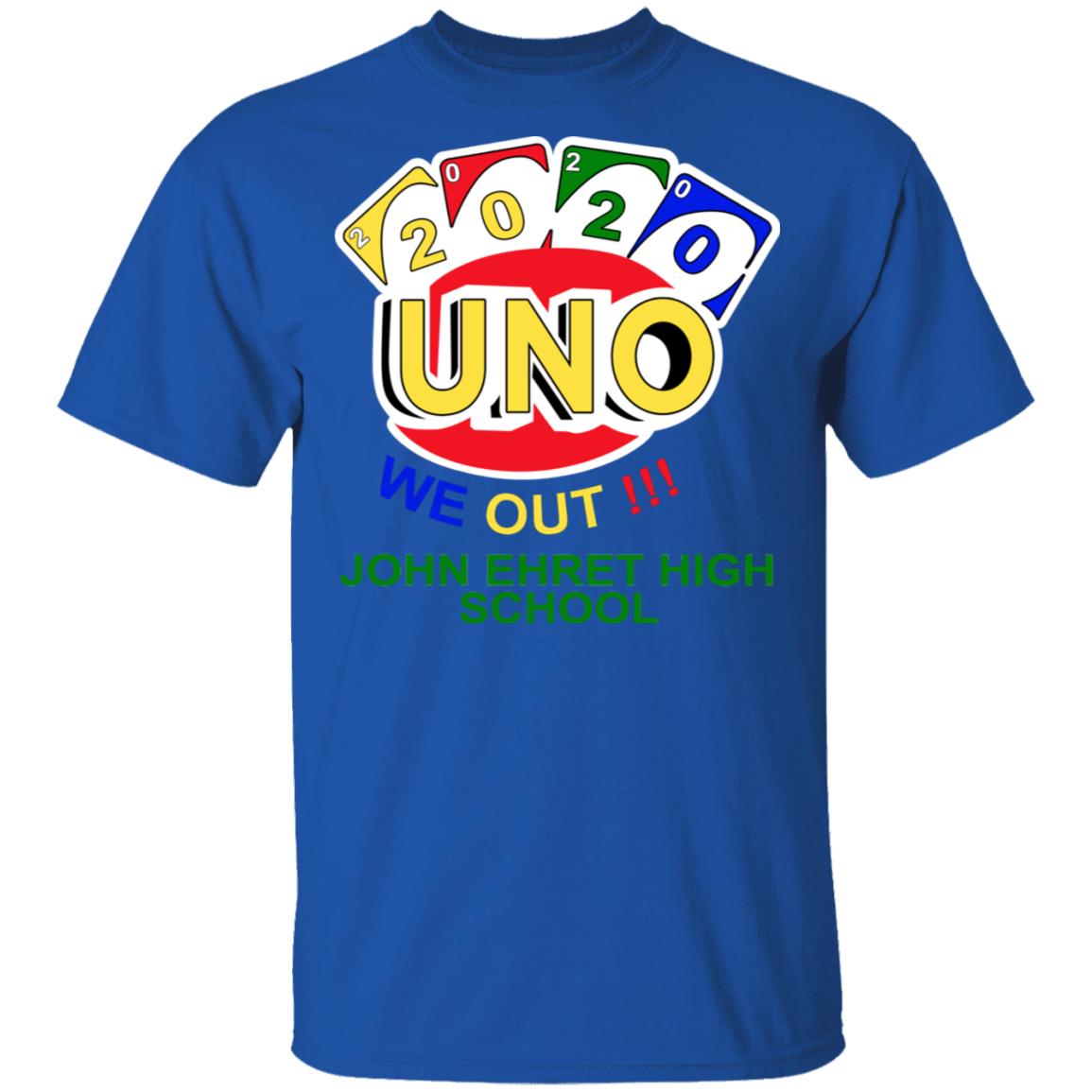 uno senior shirts