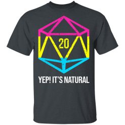 It's Natural 20 Pansexual Flag Pride LGBT Right Saying T-Shirts, Hoodies, Long Sleeve 27