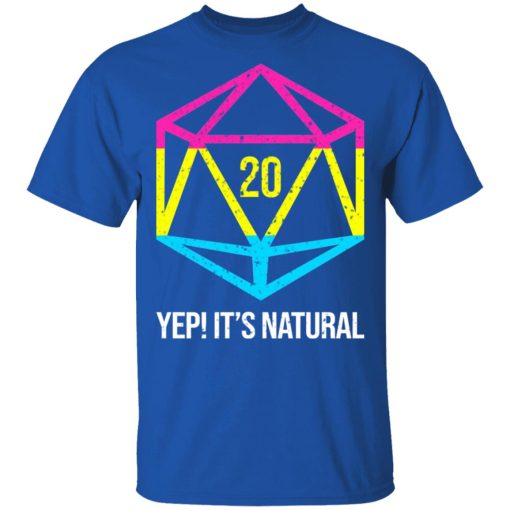It's Natural 20 Pansexual Flag Pride LGBT Right Saying T-Shirts, Hoodies, Long Sleeve 7