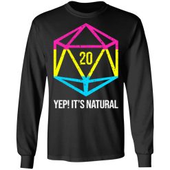 It's Natural 20 Pansexual Flag Pride LGBT Right Saying T-Shirts, Hoodies, Long Sleeve 41