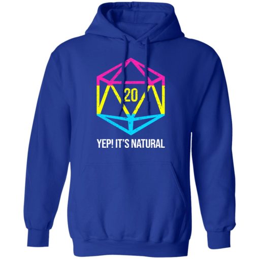 It's Natural 20 Pansexual Flag Pride LGBT Right Saying T-Shirts, Hoodies, Long Sleeve 25