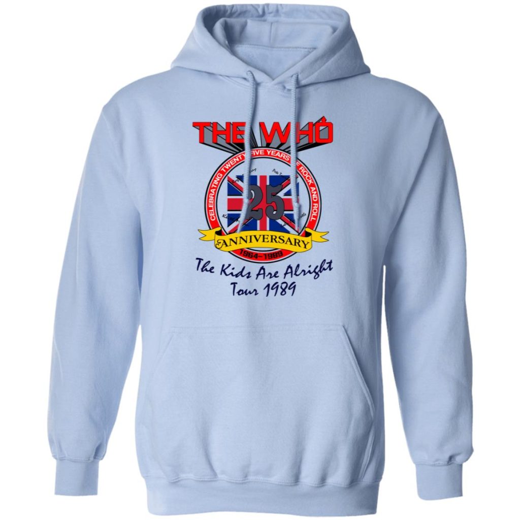 The Who 25 Anniversary The Kids Are Alright Tour 1989 T-Shirts, Hoodies ...