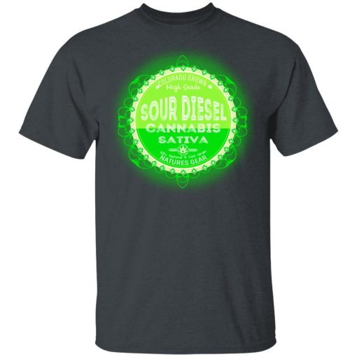 Sour Diesel Cannabis Sativa T-Shirts, Hoodies, Long Sleeve 3