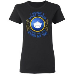 I Became A Mask Maker Because Your Life Is Worth My Time T-Shirts, Hoodies, Long Sleeve 33