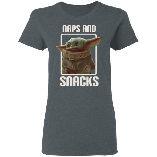 Baby Yoda Naps And Snacks T-Shirts, Hoodies, Long Sleeve 11