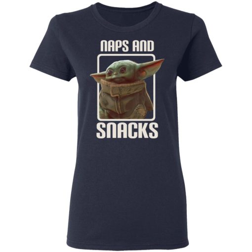 Baby Yoda Naps And Snacks T-Shirts, Hoodies, Long Sleeve 13
