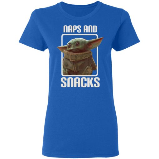 Baby Yoda Naps And Snacks T-Shirts, Hoodies, Long Sleeve 15
