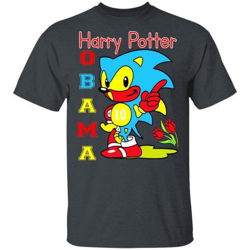 Harry Potter Obama Sonic Version T-Shirts, Hoodies, Long Sleeve 3