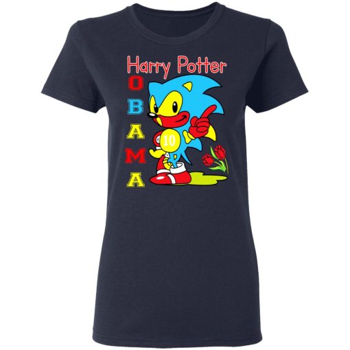 Harry Potter Obama Sonic Version T-Shirts, Hoodies, Long Sleeve 13