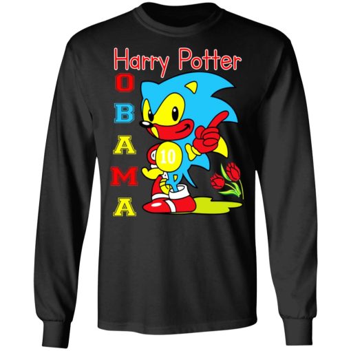 Harry Potter Obama Sonic Version T-Shirts, Hoodies, Long Sleeve 17