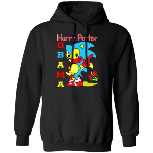 Harry Potter Obama Sonic Version T-Shirts, Hoodies, Long Sleeve 19