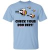 Breast Cancer Awareness Check Your Boo Bees T-Shirt