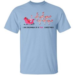 Flamingo I Am Dreaming Of A Pink Christmas T-Shirt