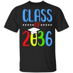 Grow With Me First Day Of School Class Of 2036 Youth T-Shirt