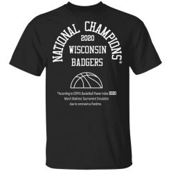 National Champions 2020 Wisconsin Badgers T-Shirt