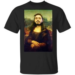 Post Malone Mona Lisa Smoking T-Shirt
