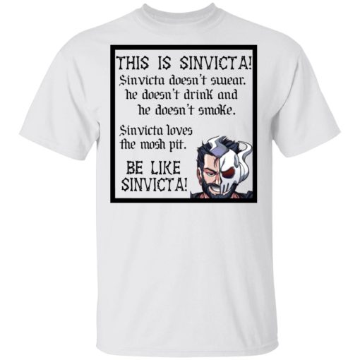 This Is Sinvicta Doesn't Swear Drink Smoke Be Like Sinvicta T-Shirts, Hoodies, Long Sleeve 5
