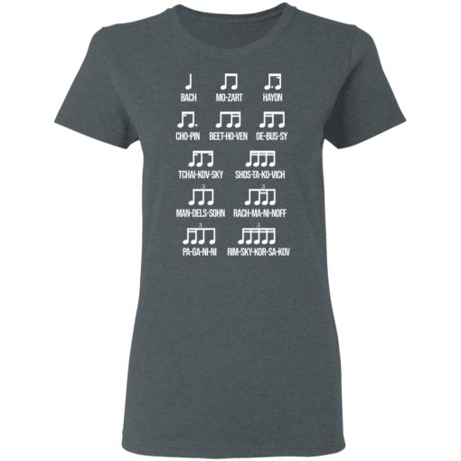 Composer Rhythm Music Gift Bach Mozart Beethoven Chopin Camiseta T-Shirts, Hoodies, Long Sleeve 11