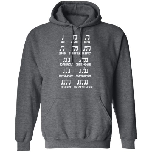 Composer Rhythm Music Gift Bach Mozart Beethoven Chopin Camiseta T-Shirts, Hoodies, Long Sleeve 23