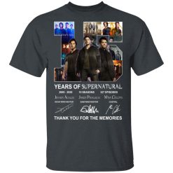15 Years Of Supernatural Thank You For My Memories T-Shirts, Hoodies, Long Sleeve 27