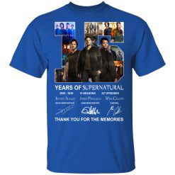 15 Years Of Supernatural Thank You For My Memories T-Shirts, Hoodies, Long Sleeve 31