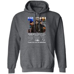 15 Years Of Supernatural Thank You For My Memories T-Shirts, Hoodies, Long Sleeve 47