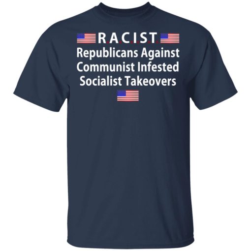 RACIST Republicans Against Communist Infested Socialist Takeovers T-Shirts, Hoodies, Long Sleeve 5
