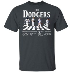 The Dodgers The Beatles Los Angeles Dodgers Signatures T-Shirts, Hoodies, Long Sleeve 27
