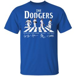 The Dodgers The Beatles Los Angeles Dodgers Signatures T-Shirts, Hoodies, Long Sleeve 31