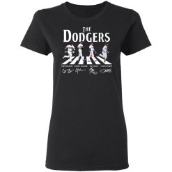 The Dodgers The Beatles Los Angeles Dodgers Signatures T-Shirts, Hoodies, Long Sleeve 33