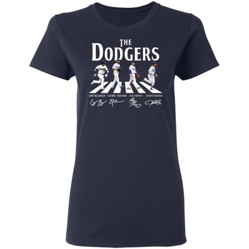 The Dodgers The Beatles Los Angeles Dodgers Signatures T-Shirts, Hoodies, Long Sleeve 13
