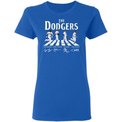 The Dodgers The Beatles Los Angeles Dodgers Signatures T-Shirts, Hoodies, Long Sleeve 39