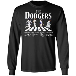 The Dodgers The Beatles Los Angeles Dodgers Signatures T-Shirts, Hoodies, Long Sleeve 41