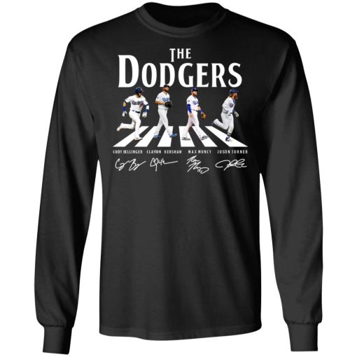 The Dodgers The Beatles Los Angeles Dodgers Signatures T-Shirts, Hoodies, Long Sleeve 17