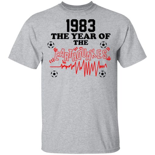 1983 The Year Of The Earthquakes San Jose Earthquakes T-Shirts, Hoodies, Long Sleeve 5