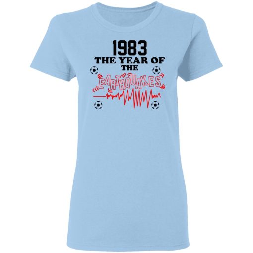 1983 The Year Of The Earthquakes San Jose Earthquakes T-Shirts, Hoodies, Long Sleeve 7