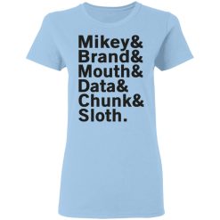 Mikey & Brand & Mouth & Data & Chunk & Sloth T-Shirts, Hoodies, Long Sleeve 29