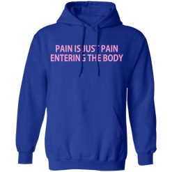 Pain Is Just Pain Entering The Body T-Shirts, Hoodies, Long Sleeve 50