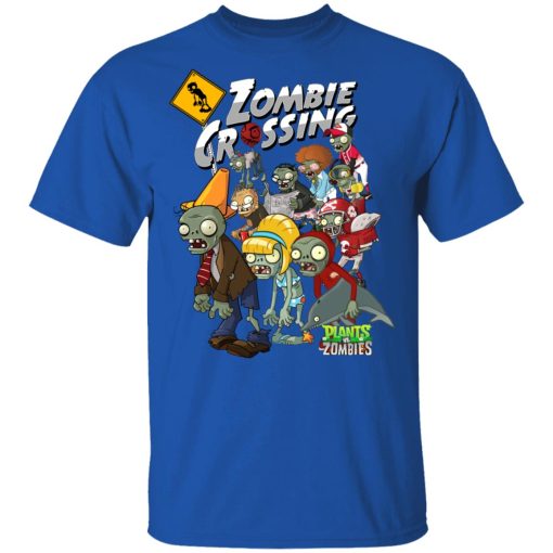 Zombie Grossing Plants vs Zombies T-Shirts, Hoodies, Long Sleeve 7