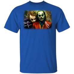 Joaquin Phoenix Joker Vs Heath Ledger Joker T-Shirts, Hoodies, Long Sleeve 32