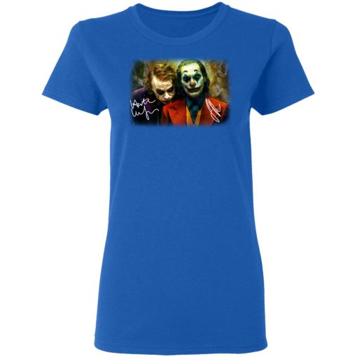 Joaquin Phoenix Joker Vs Heath Ledger Joker T-Shirts, Hoodies, Long Sleeve 16