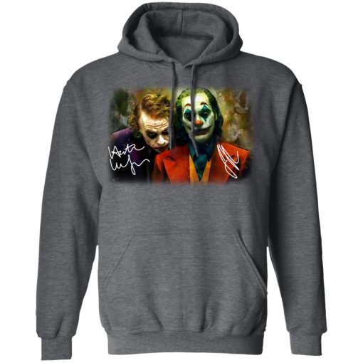 Joaquin Phoenix Joker Vs Heath Ledger Joker T-Shirts, Hoodies, Long Sleeve 24