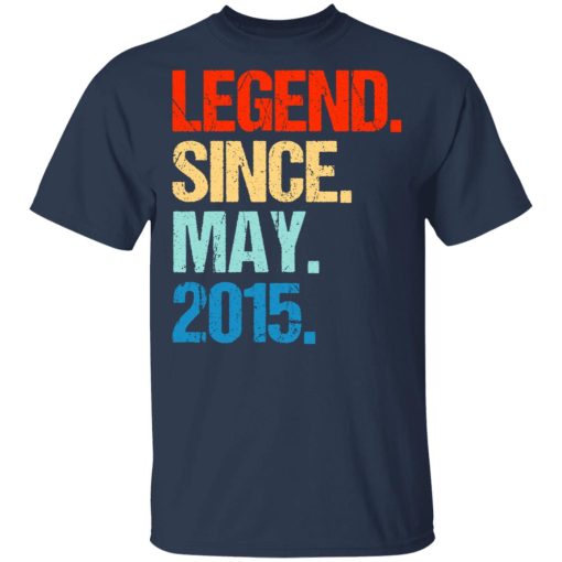 Legend Since May 2015 T-Shirts, Hoodies, Long Sleeve 5