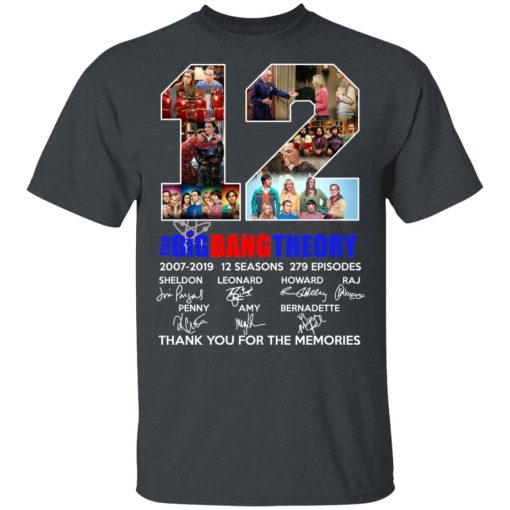 12 Years The Big Bang Theory T-Shirts, Hoodies, Long Sleeve 3