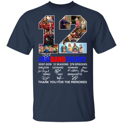 12 Years The Big Bang Theory T-Shirts, Hoodies, Long Sleeve 6